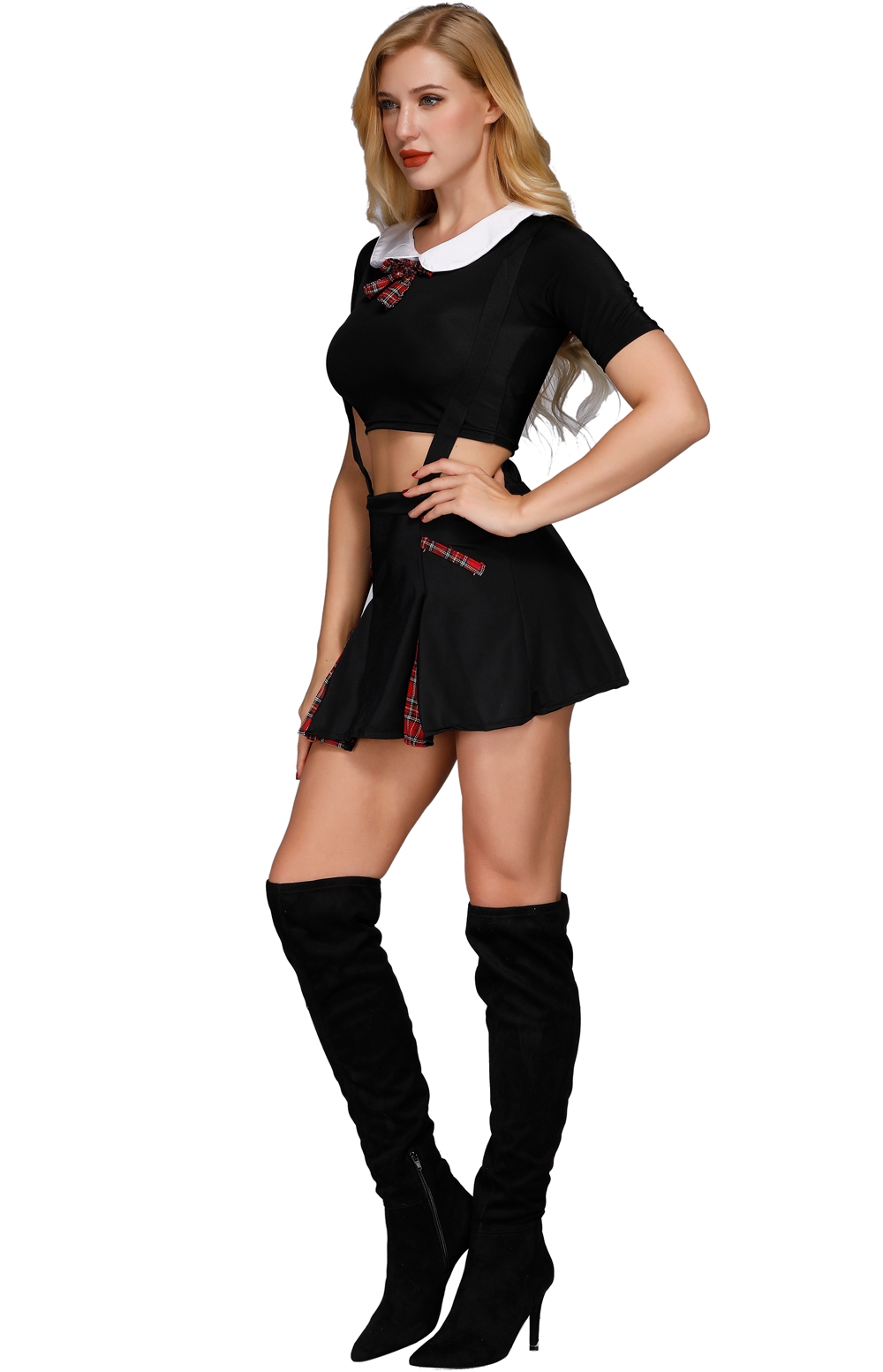 F1871 Ladies Naughty SchoolGirl Costume Fancy Dress Costume Uniform Hen Parties